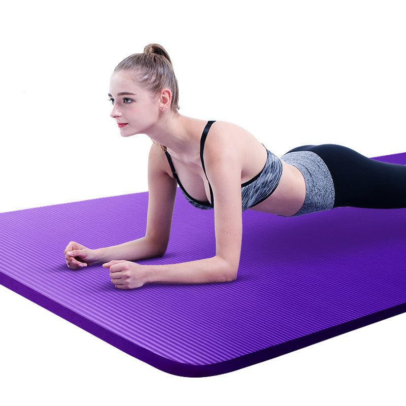Yoga-Matte- Rutschfest & Gepolstert