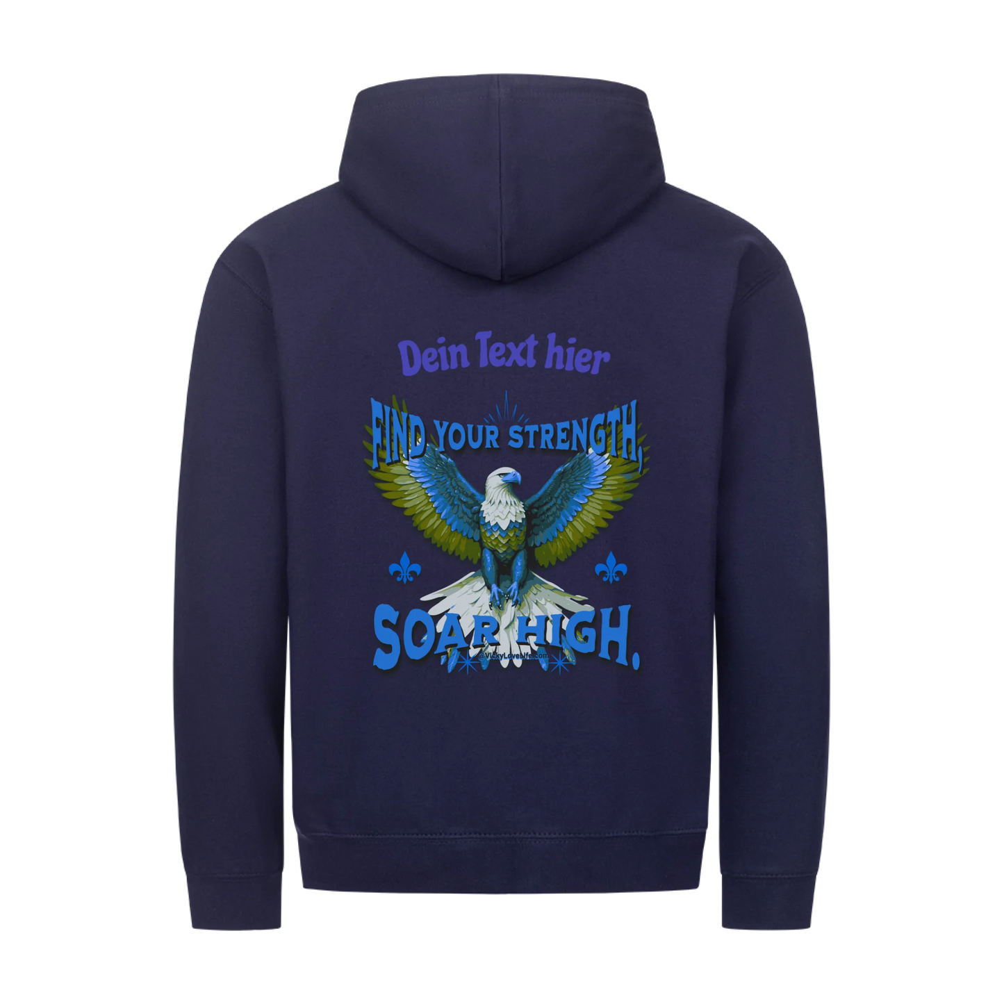 VLL Unisex Hoodie mit Reißverschluss – Einfach unverzichtbar