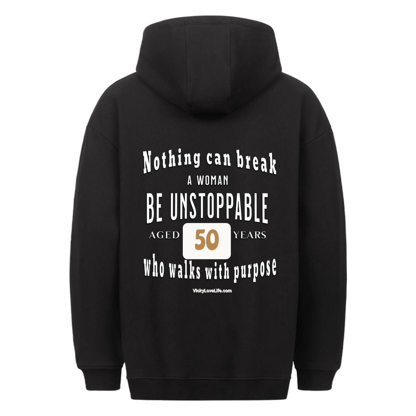 Dein Hoodie. Deine Story. Be Unstoppable + Zahl nach Wahl