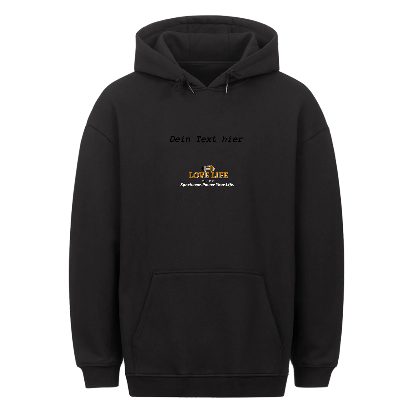 Dein Hoodie. Deine Story. Be Unstoppable + Zahl nach Wahl