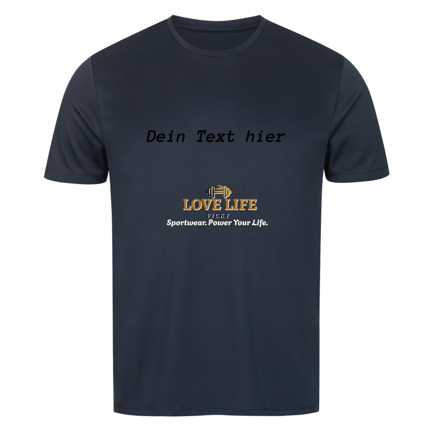 Sportliches Herren-Shirt- Dein Name. Dein Foto. Dein Style.