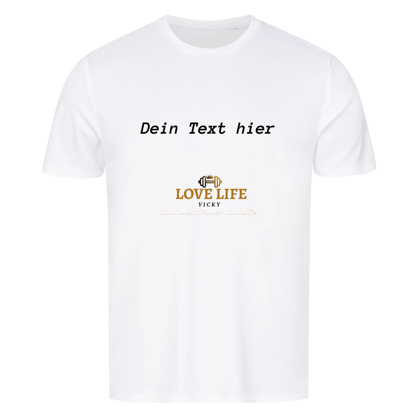 Sportliches Herren-Shirt- Dein Name. Dein Foto. Dein Style.