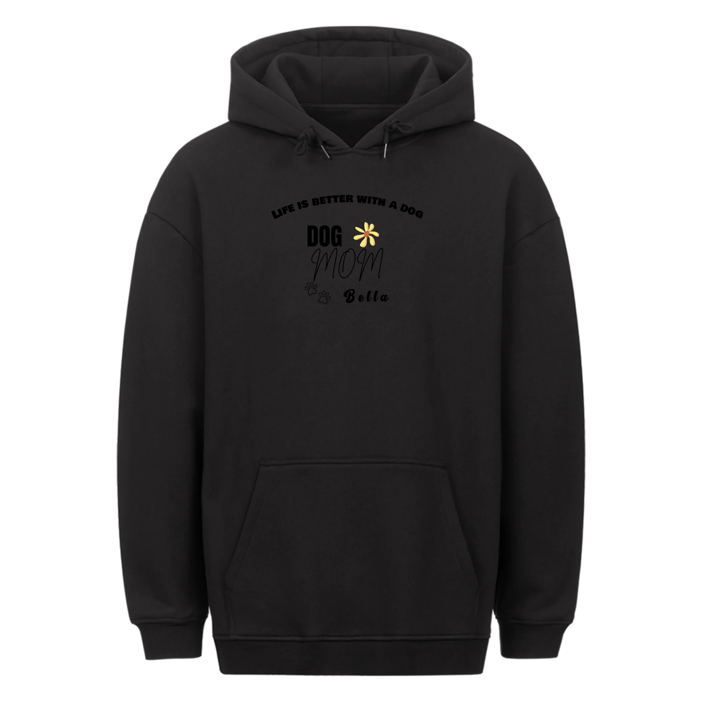 Personalisierter Hunde Hoodie-Dein Hund im Mittelpunkt