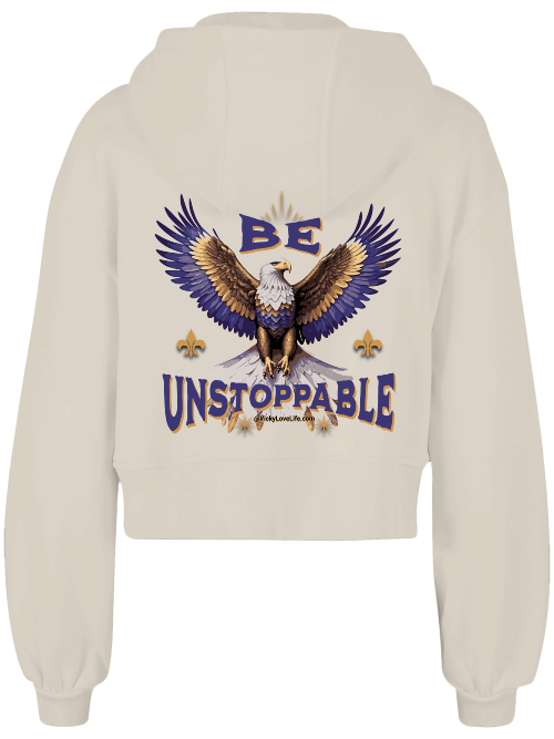 VLL Be Unstoppable – Oversized Zip-Jacke für starke Frauen