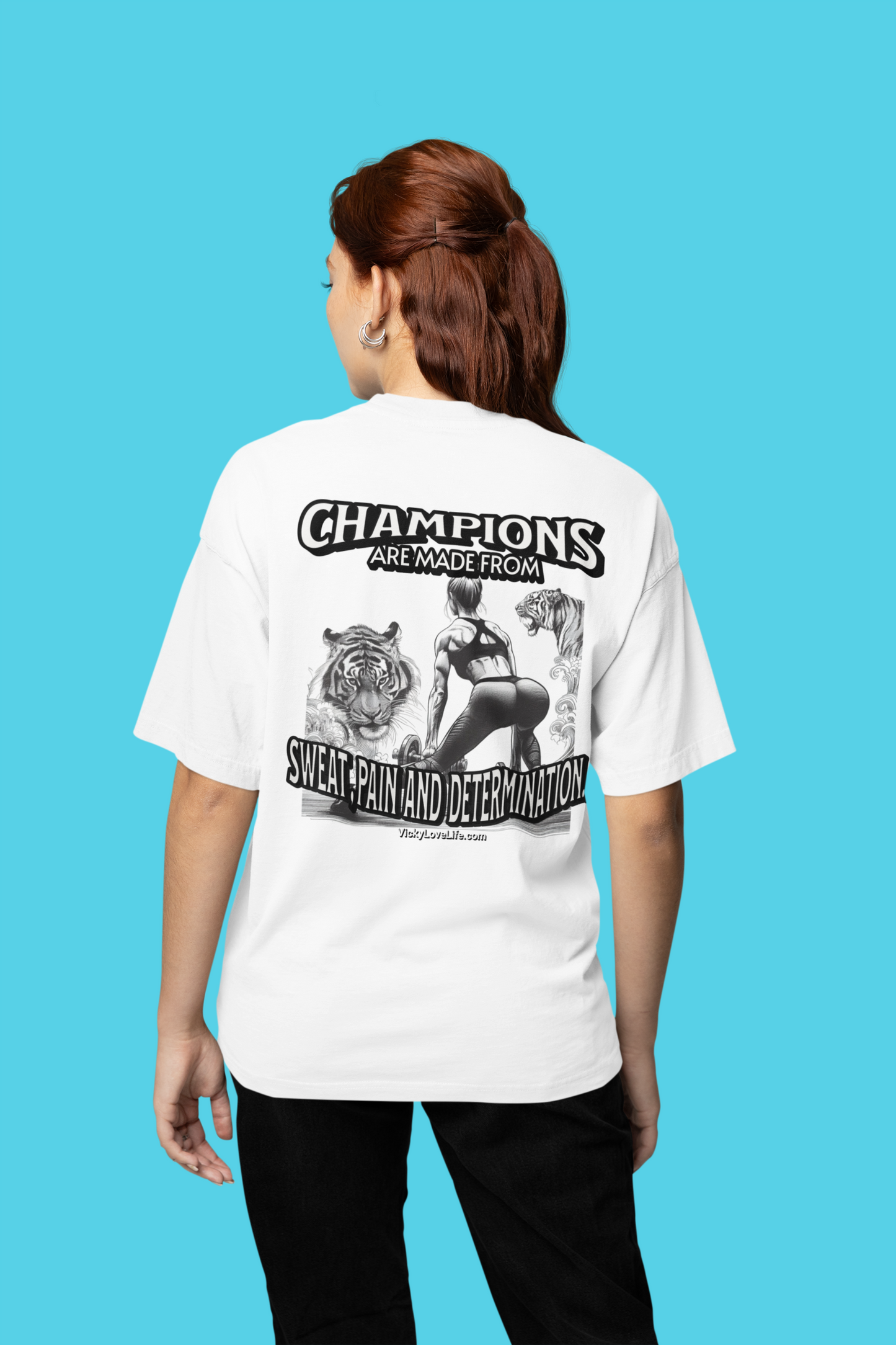 Champions Damen Bio-T-Shirt – Stärke, Stil und Komfort vereint