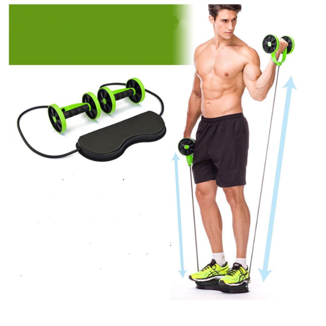 Bauchmuskel Roller- Multifunktionales Core-Training für Zuhause
