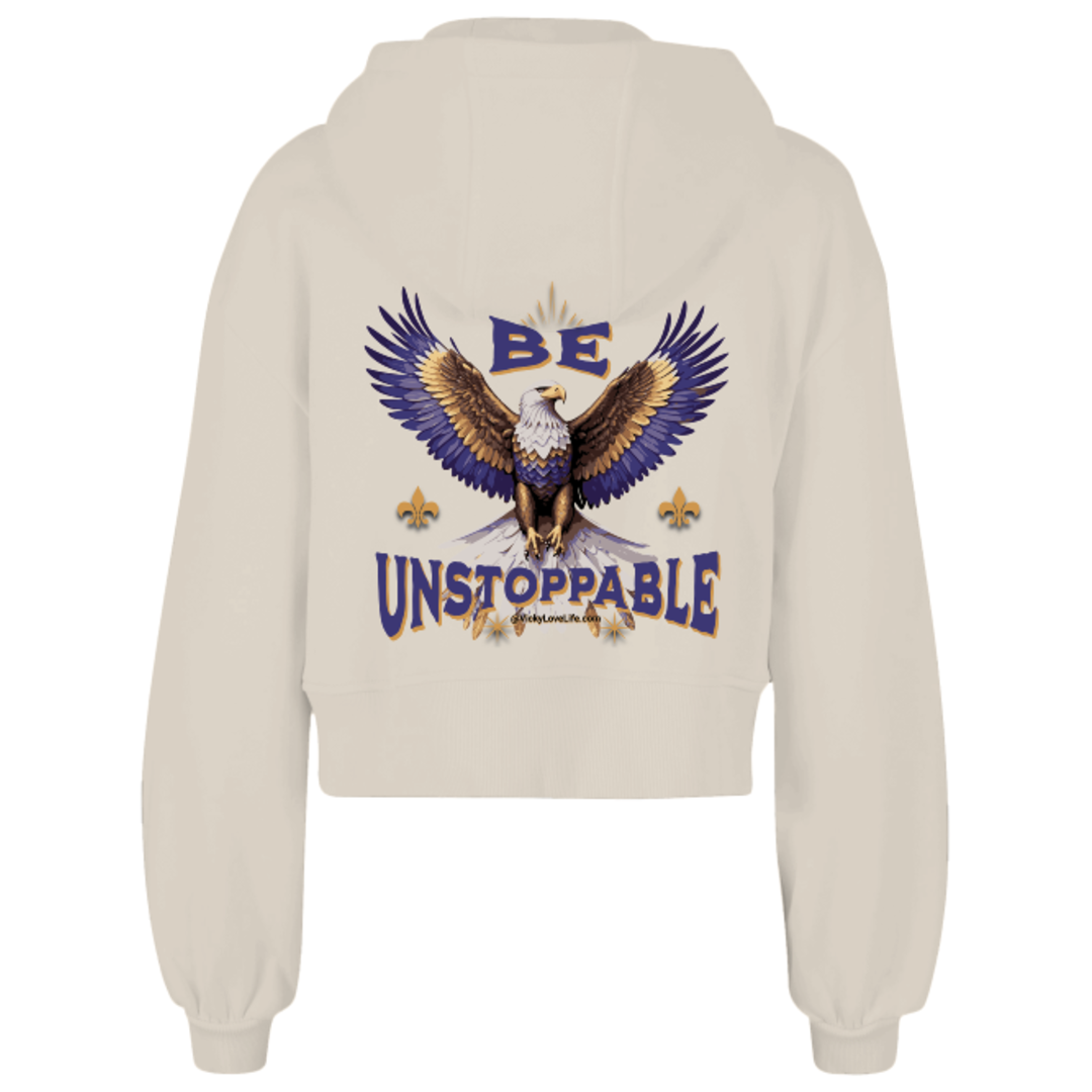 VLL Be Unstoppable – Oversized Zip-Jacke für starke Frauen