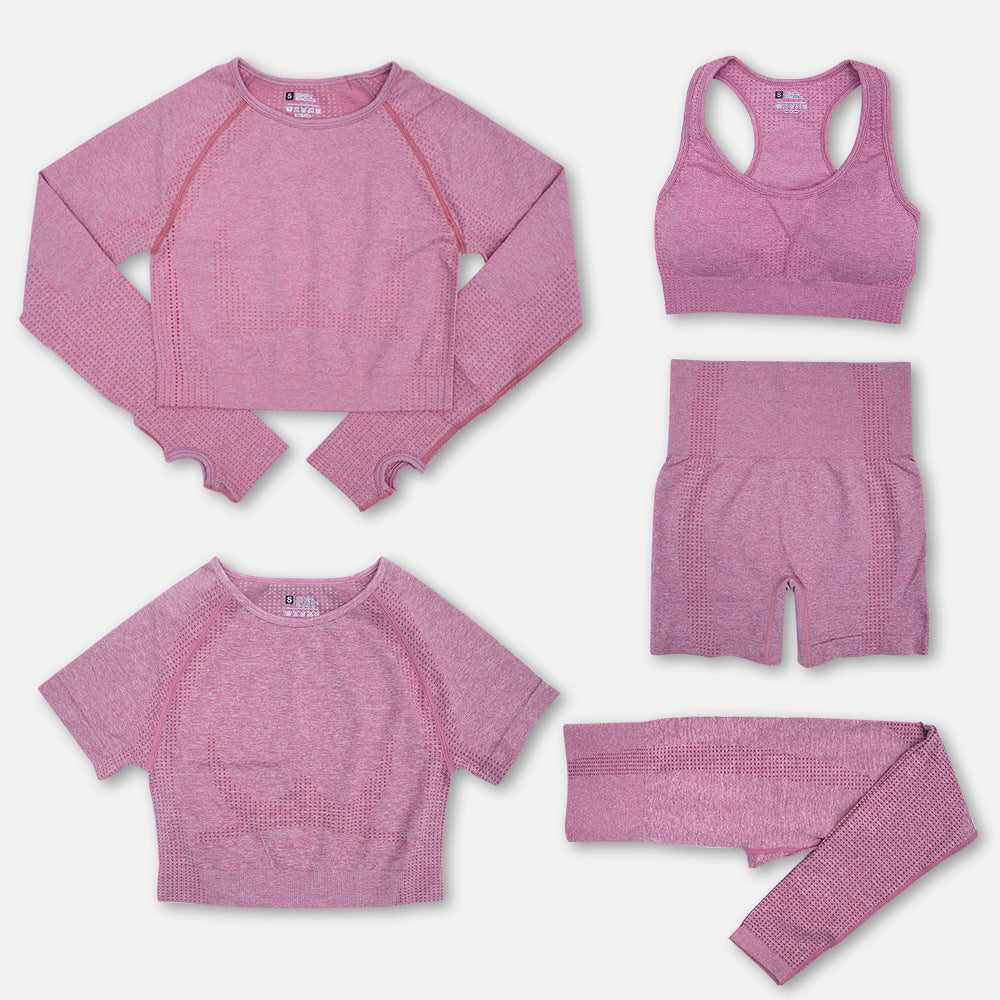 FemmeFit Essentials - 5-teiliges Damen-Set für Bewegung mit Stil