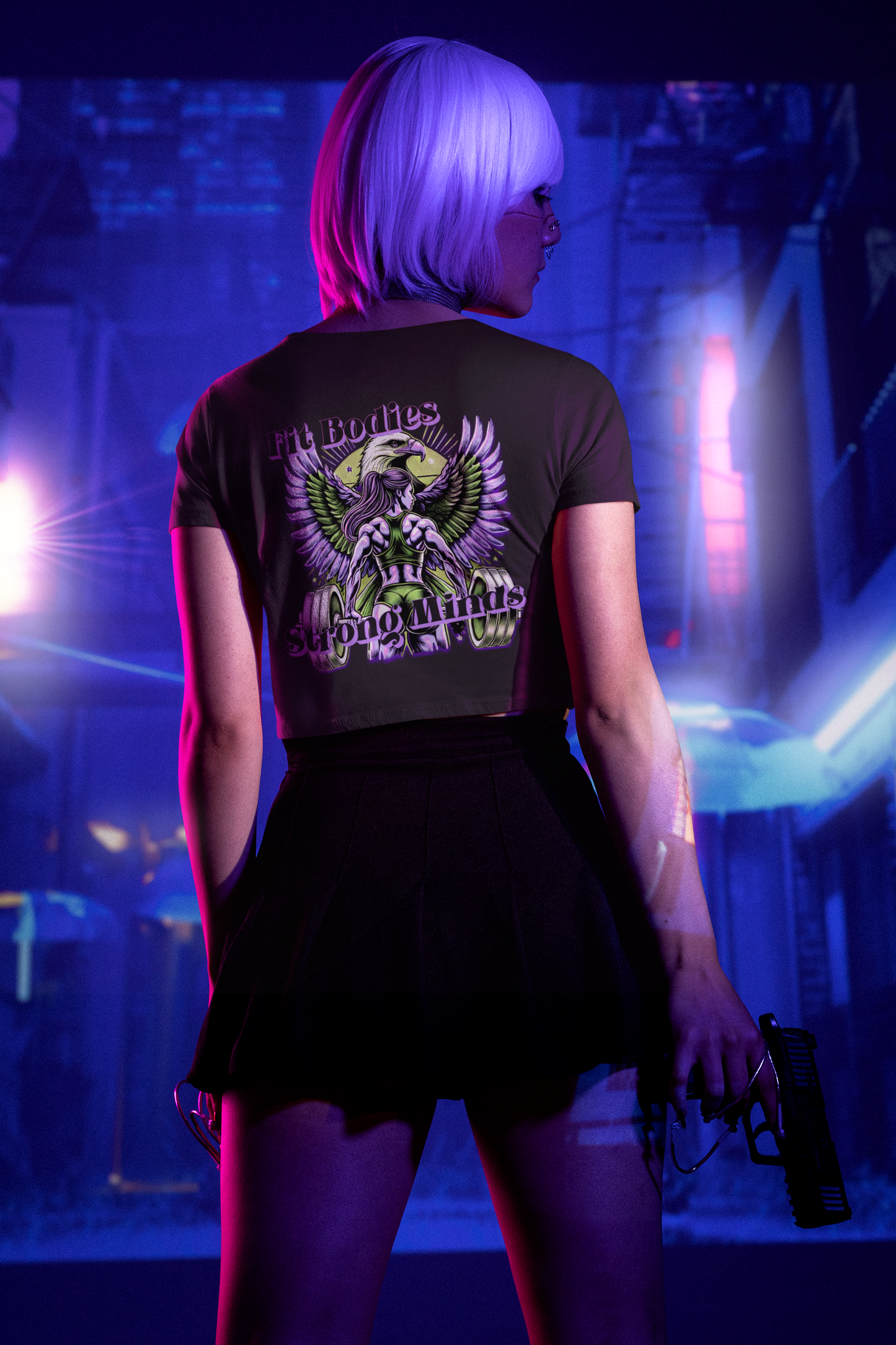 VLL EagleFit Cropped Shirt – Fit Body. Fierce Spirit.