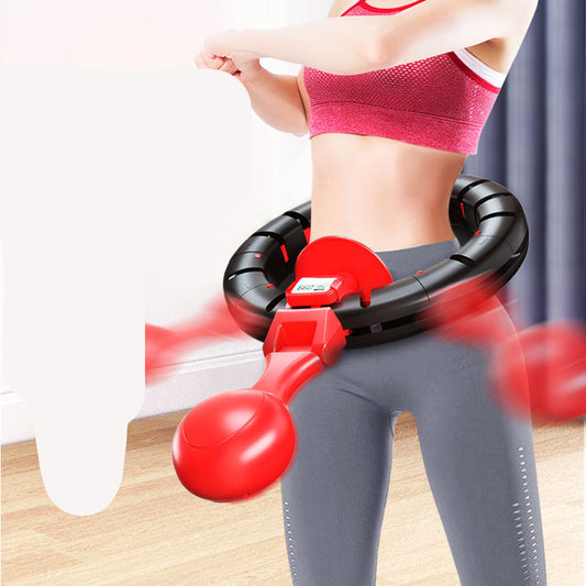 Smart Fitness Hula-Hoop mit Gewicht-Effektives Bauch-& Taillentraining für Zuhause