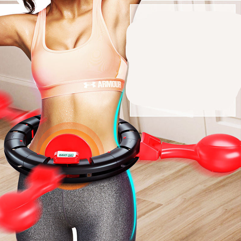 Smart Fitness Hula-Hoop mit Gewicht-Effektives Bauch-& Taillentraining für Zuhause