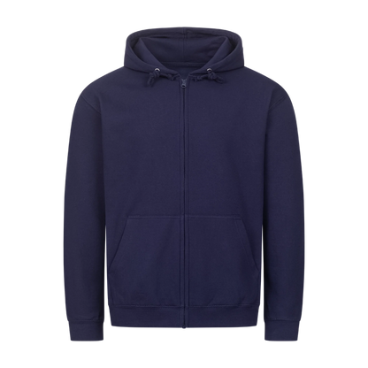 Mein bester Freund hat Pfoten-Personalisiertes Unisex Hoodie mit Reißverschluss