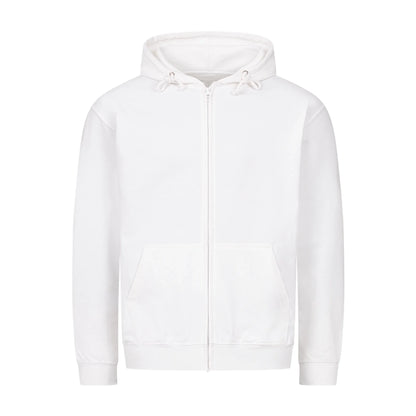 Mein bester Freund hat Pfoten-Personalisiertes Unisex Hoodie mit Reißverschluss