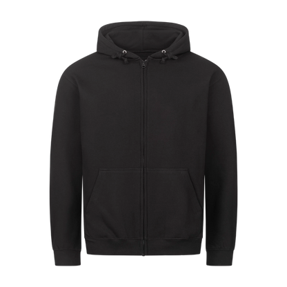 Mein bester Freund hat Pfoten-Personalisiertes Unisex Hoodie mit Reißverschluss