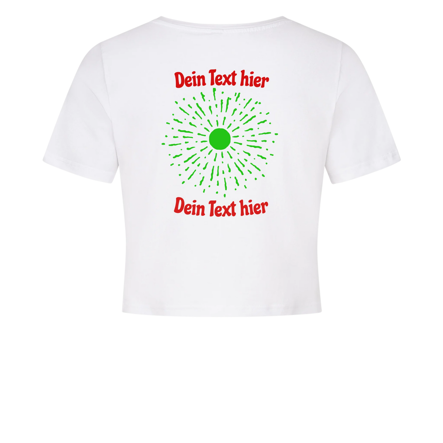 Fashion trifft Komfort – Cropped Shirt mit deinem Design