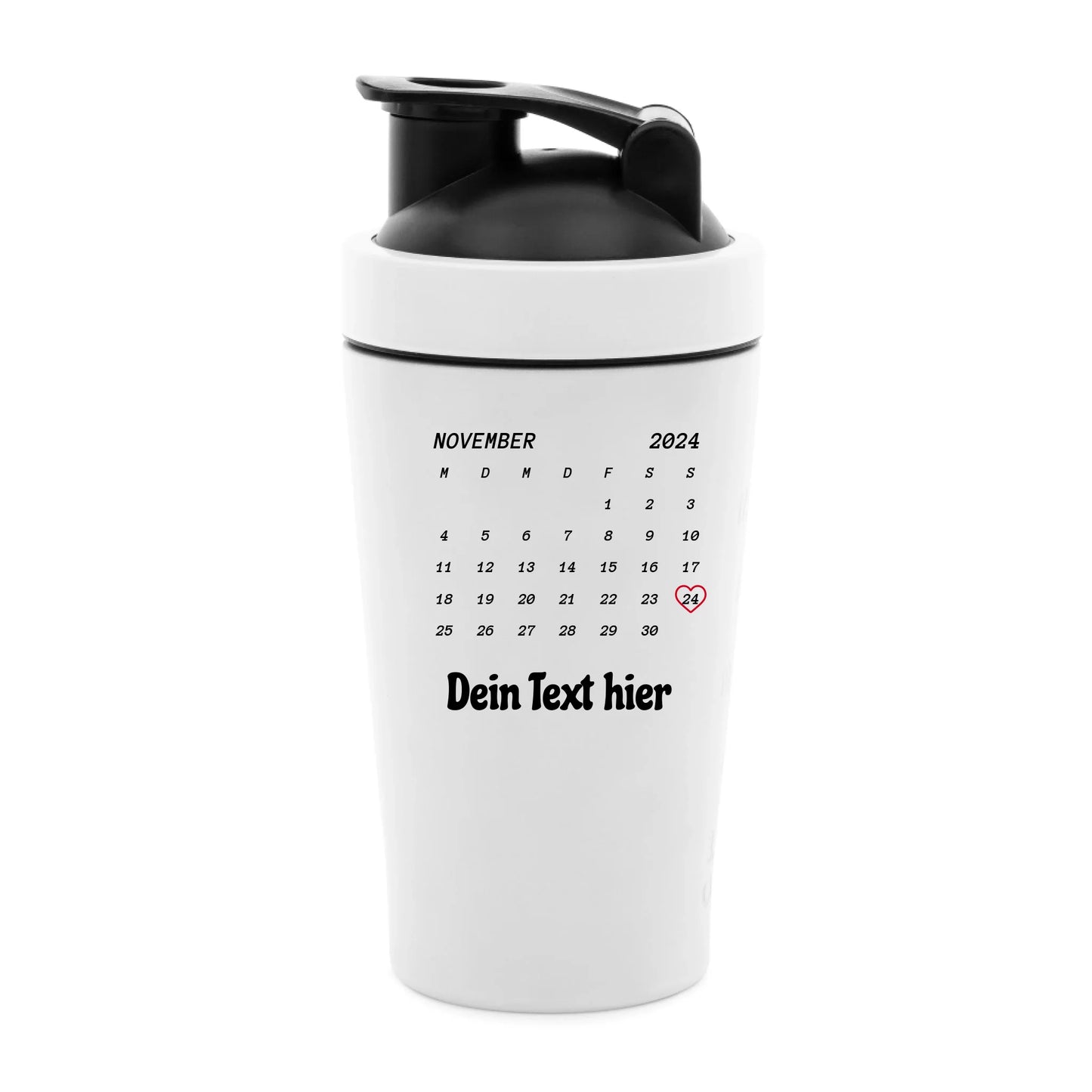 Dein Name. Dein Ziel. Dein Shaker.