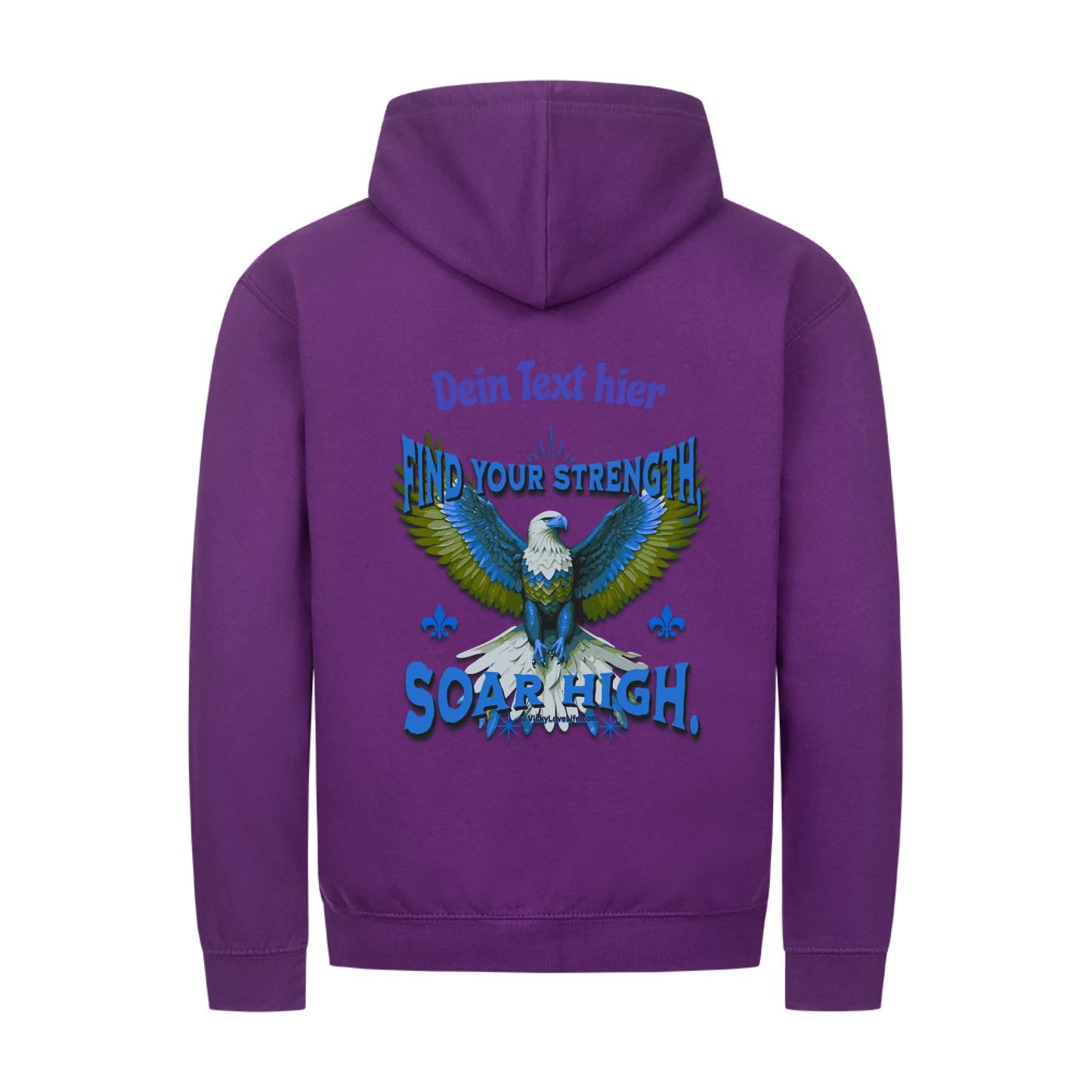 VLL Unisex Hoodie mit Reißverschluss – Einfach unverzichtbar