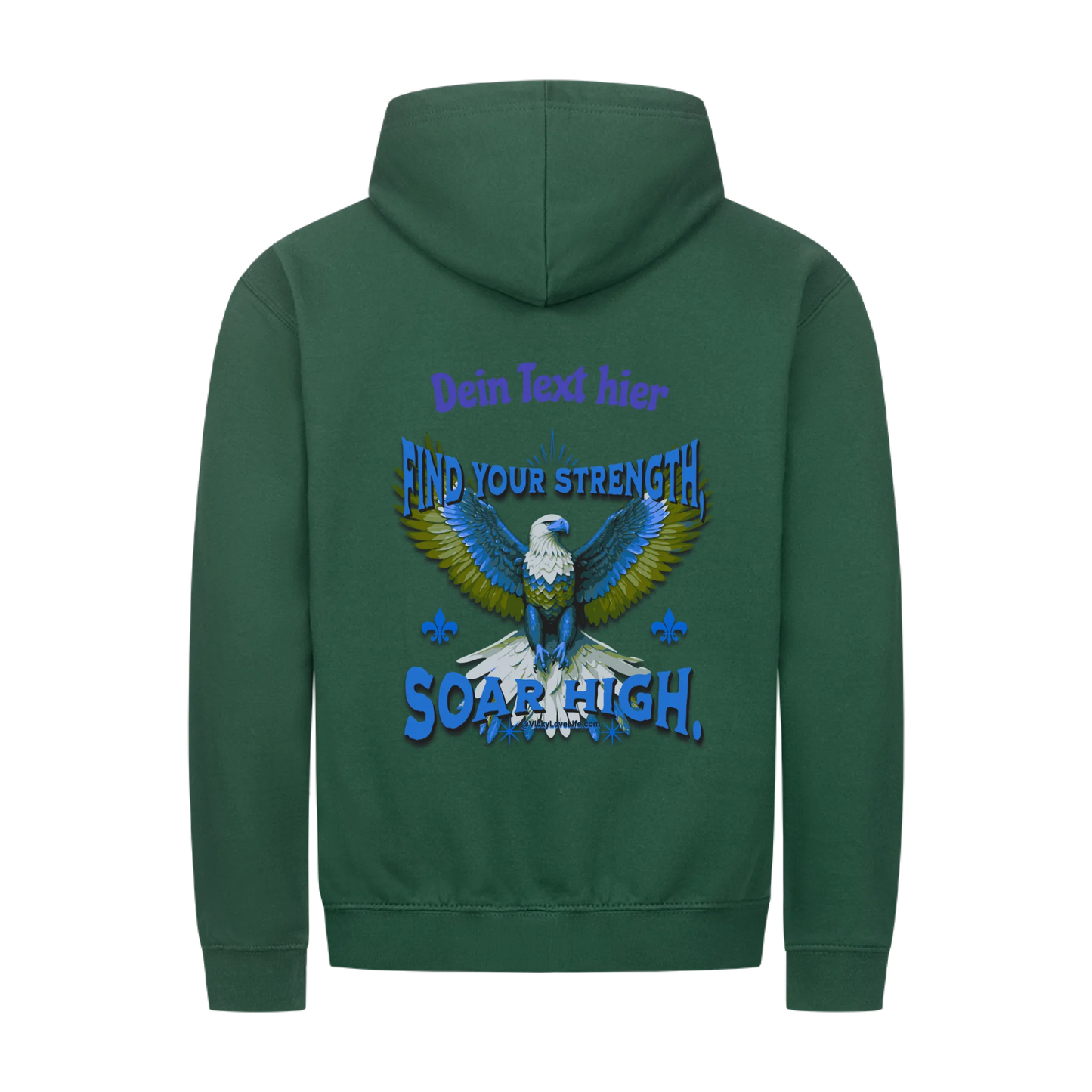 VLL Unisex Hoodie mit Reißverschluss – Einfach unverzichtbar