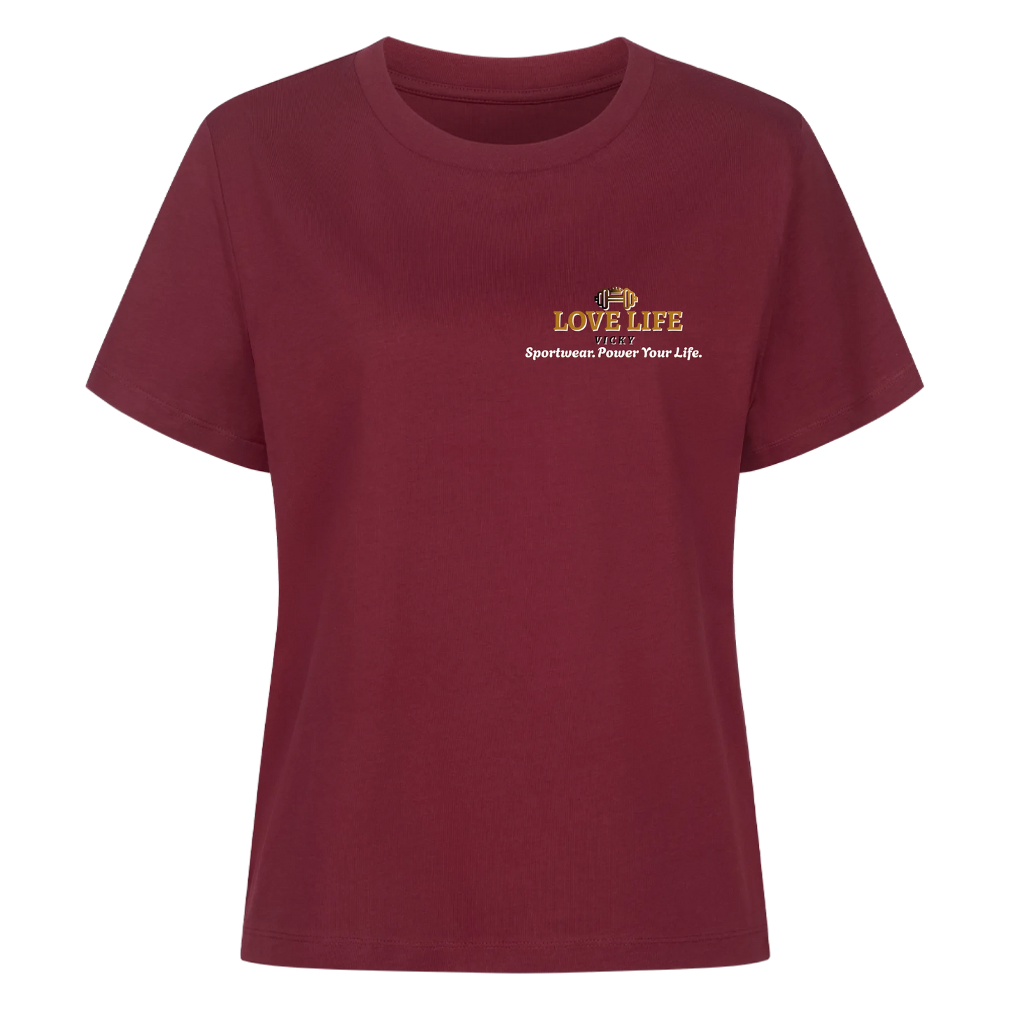 Individuelles Damen T-Shirt – Be Unstoppable mit deiner Zahl