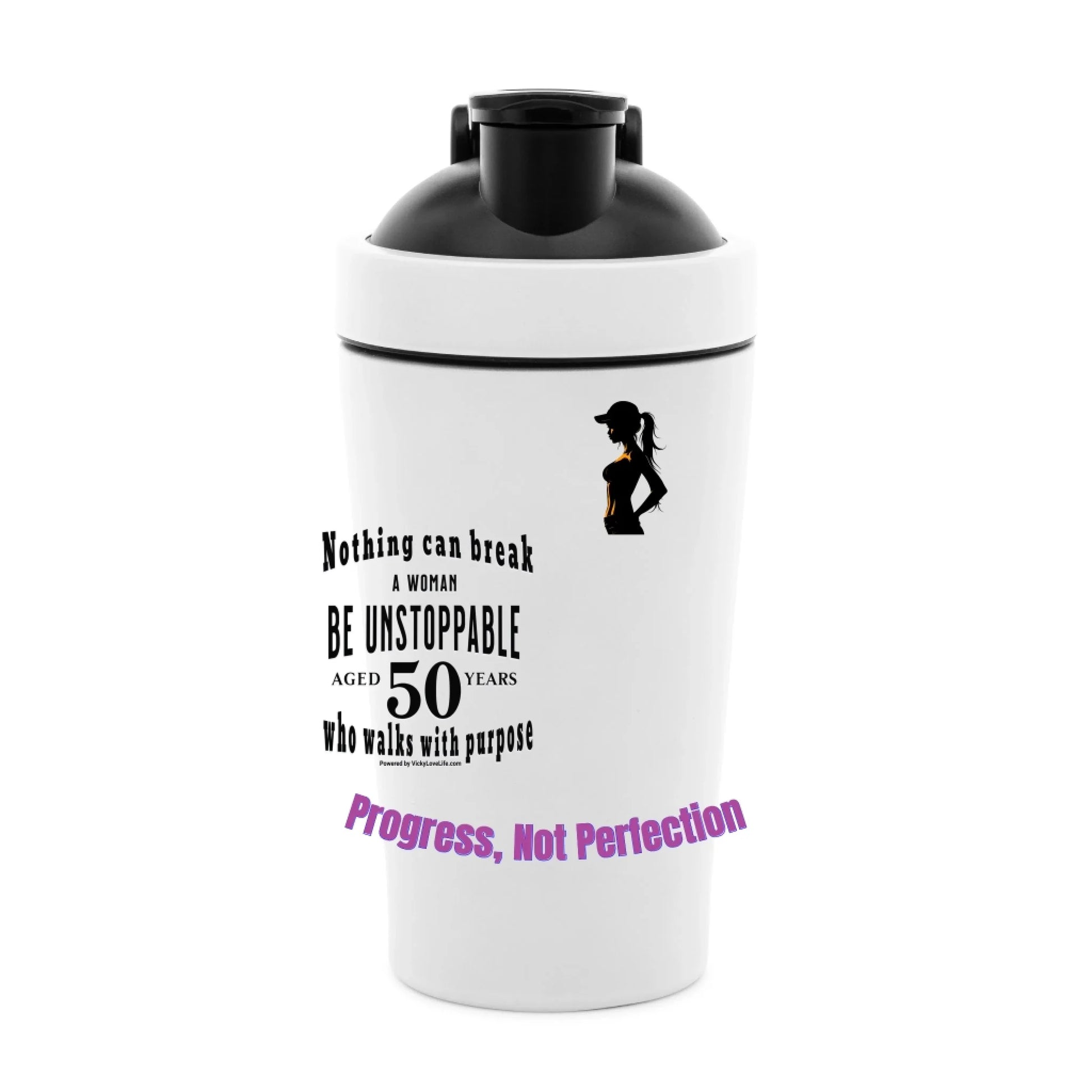 Shaker Progres not perfection teeinblue013