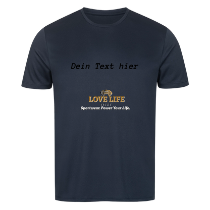 Sportliches Herren-Shirt- Dein Name. Dein Foto. Dein Style.