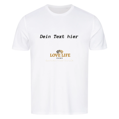 Sportliches Herren-Shirt- Dein Name. Dein Foto. Dein Style.