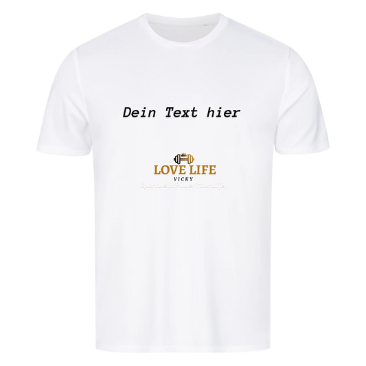 Sportliches Herren-Shirt- Dein Name. Dein Foto. Dein Style.