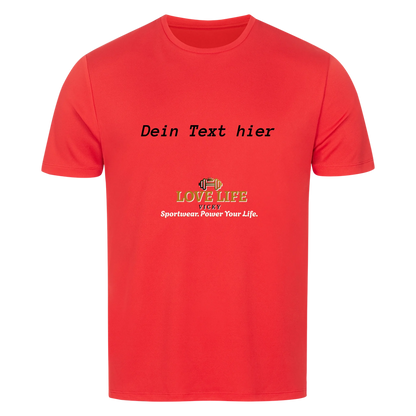 Sportliches Herren-Shirt- Dein Name. Dein Foto. Dein Style.