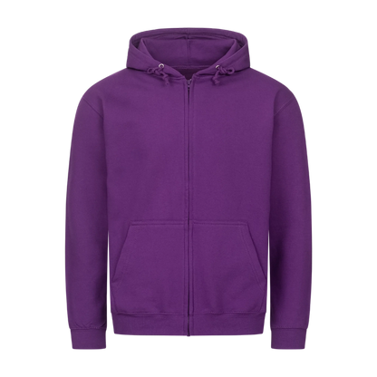 Mein bester Freund hat Pfoten-Personalisiertes Unisex Hoodie mit Reißverschluss