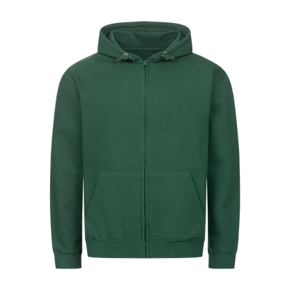 Mein bester Freund hat Pfoten-Personalisiertes Unisex Hoodie mit Reißverschluss
