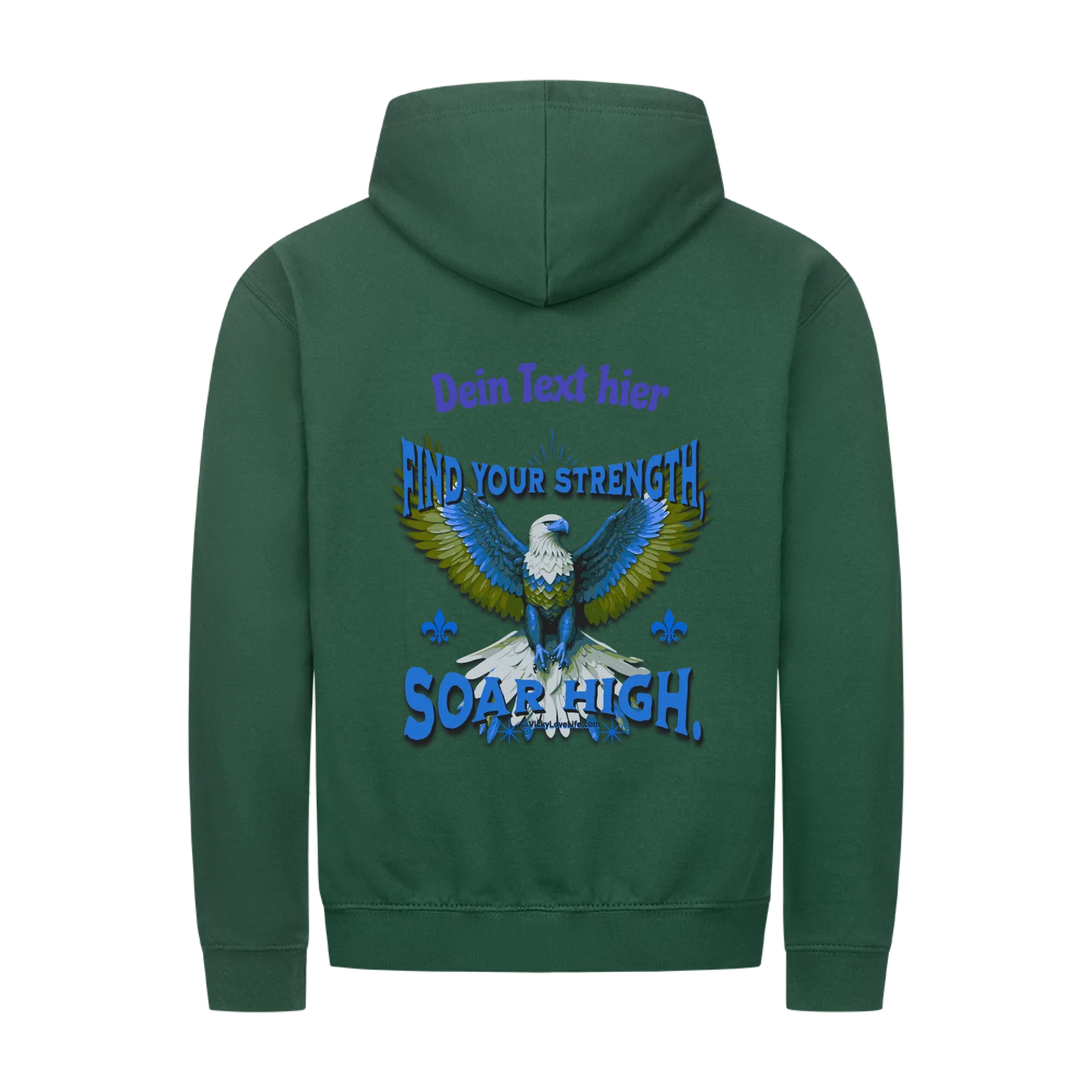 VLL Unisex Hoodie mit Reißverschluss – Einfach unverzichtbar