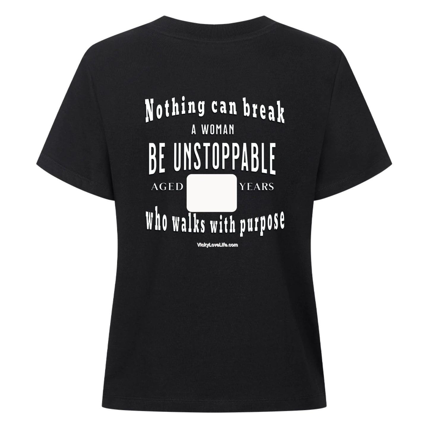 Personalisiertes Statement T-Shirt - Dein Foto & Text vorne & hinten