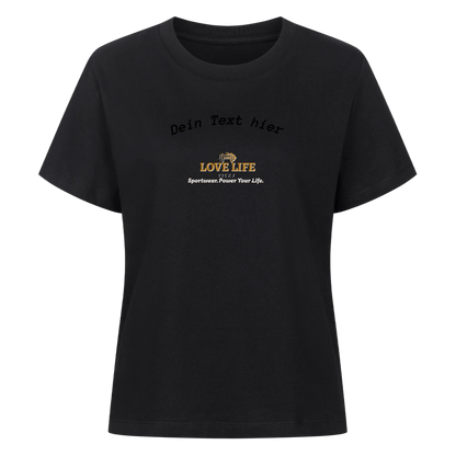 Personalisiertes Statement T-Shirt - Dein Foto & Text vorne & hinten