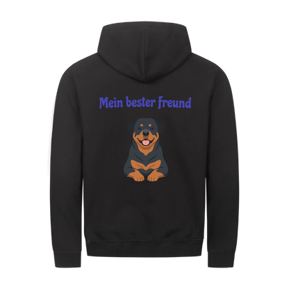 VLL Unisex Hoodie mit Reißverschluss –Dein Hund.Einzigartig wie eure Freundschaft