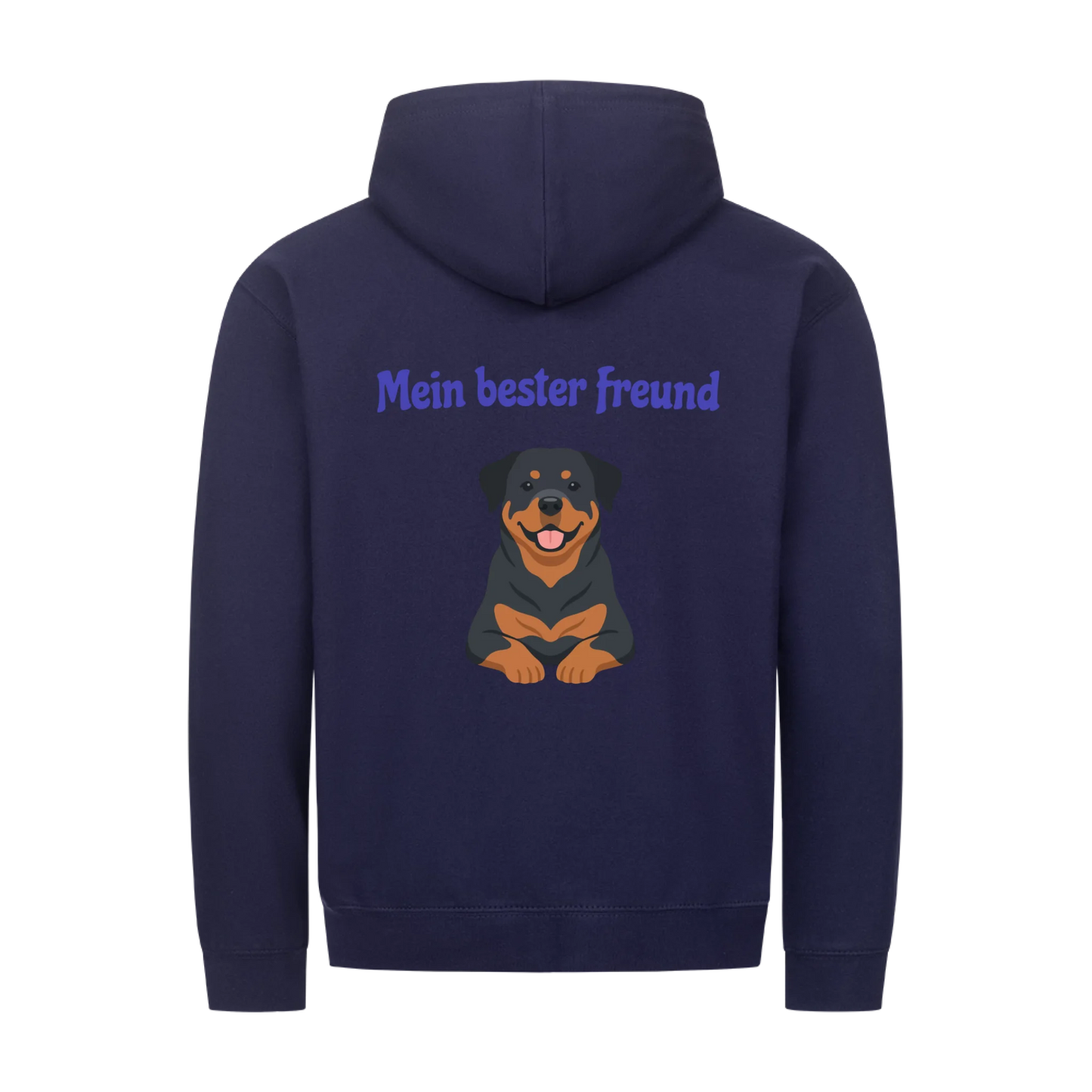 VLL Unisex Hoodie mit Reißverschluss –Dein Hund.Einzigartig wie eure Freundschaft