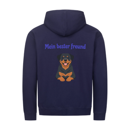 VLL Unisex Hoodie mit Reißverschluss –Dein Hund.Einzigartig wie eure Freundschaft