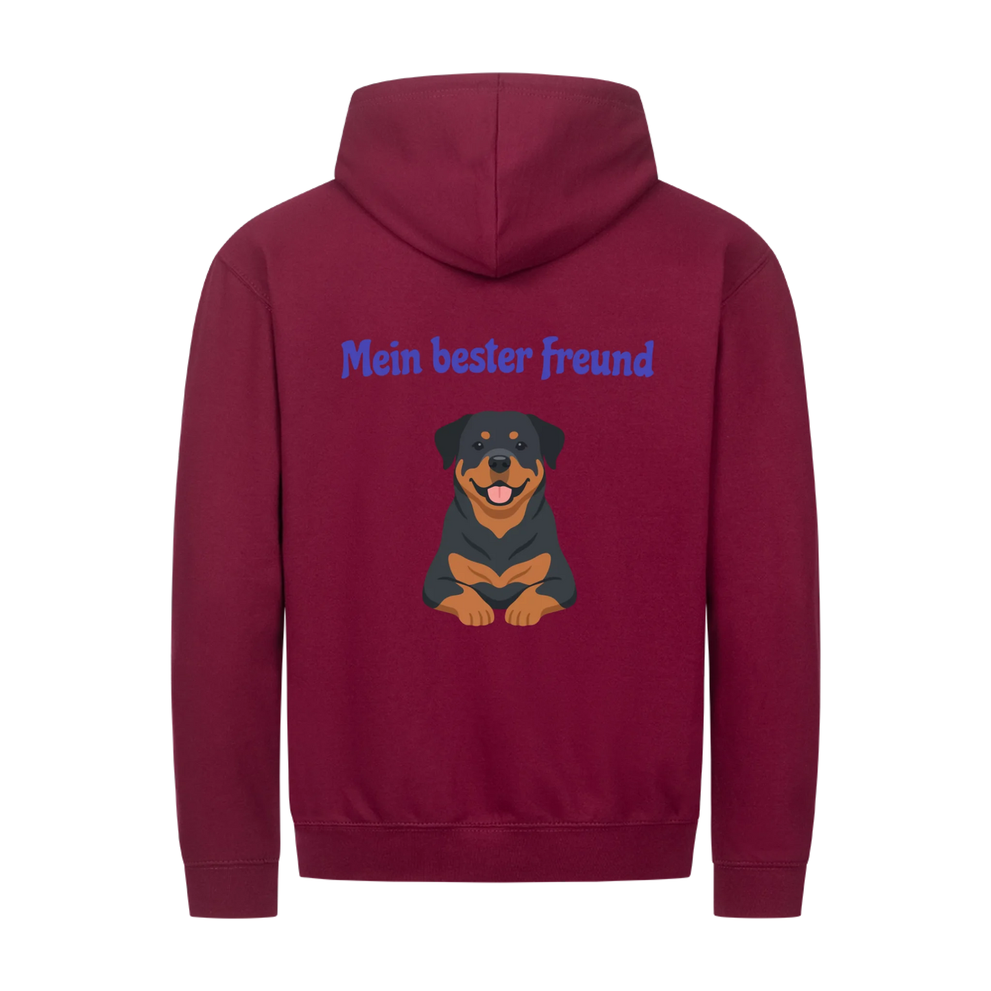 VLL Unisex Hoodie mit Reißverschluss –Dein Hund.Einzigartig wie eure Freundschaft