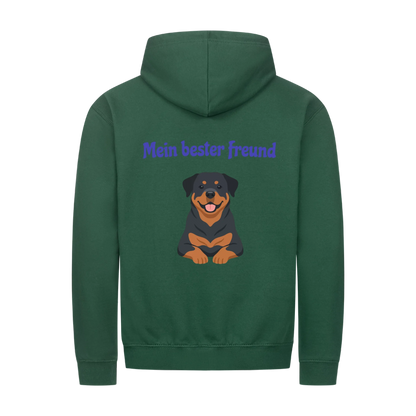 VLL Unisex Hoodie mit Reißverschluss –Dein Hund.Einzigartig wie eure Freundschaft