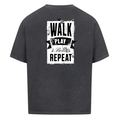 Dein Hund. Deine Loyalität.-Personalisiertes Oversized T-Shirt