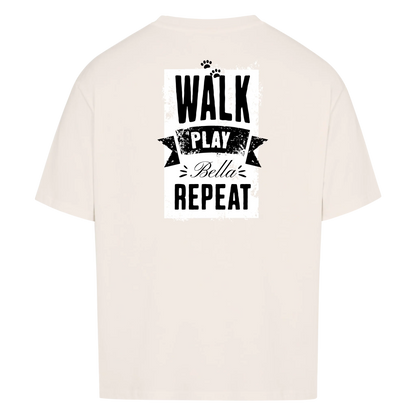 Dein Hund. Deine Loyalität.-Personalisiertes Oversized T-Shirt