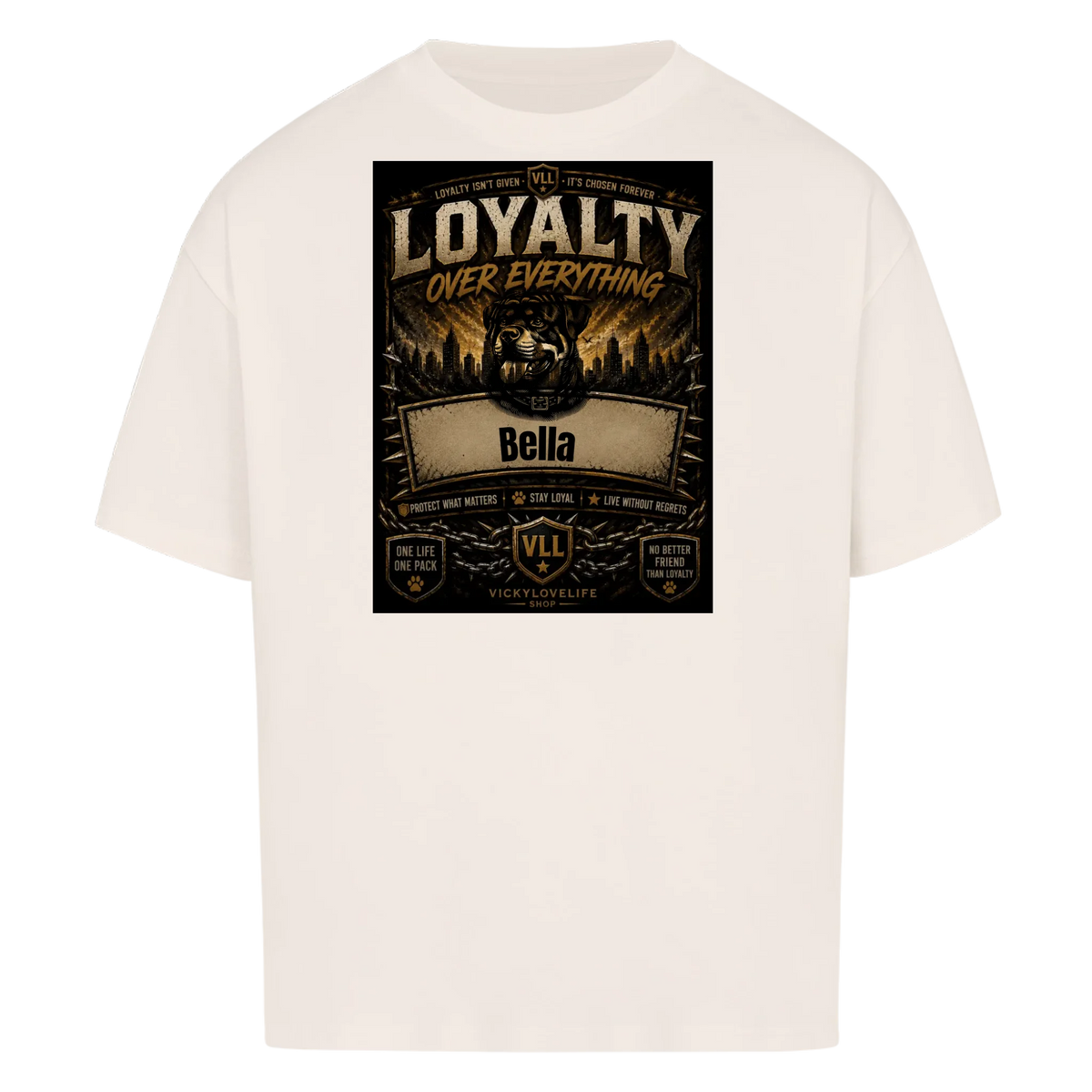 Dein Liebling, dein Style-Personalisiertes Oversized Shirt