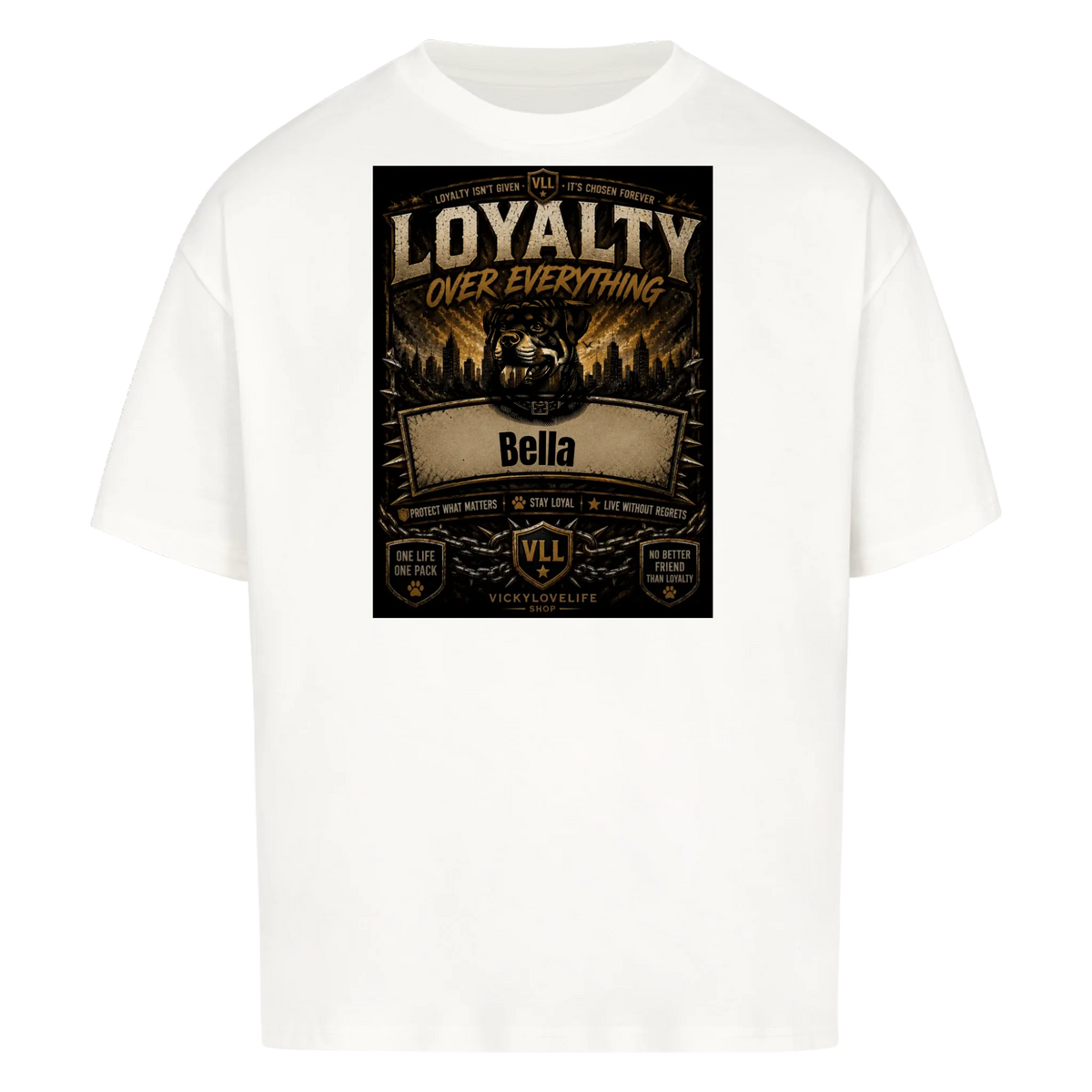 Dein Liebling, dein Style-Personalisiertes Oversized Shirt