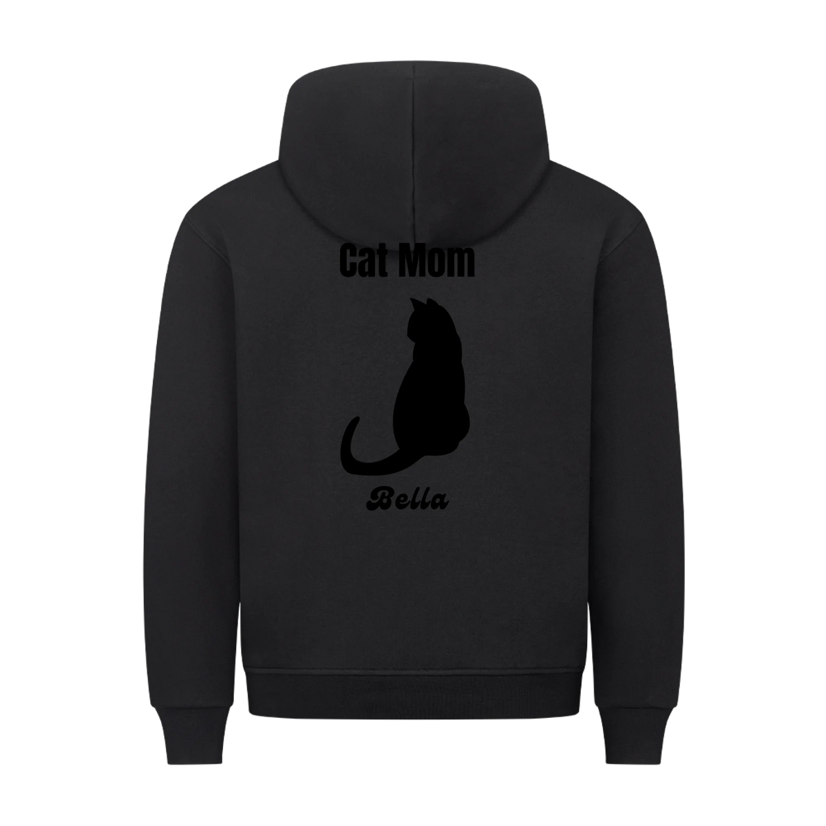 Personalisierter Dog Mom Hoodie mit Hundename