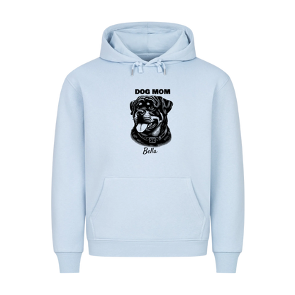 Personalisierter Dog Mom Hoodie mit Hundename