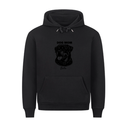 Personalisierter Dog Mom Hoodie mit Hundename
