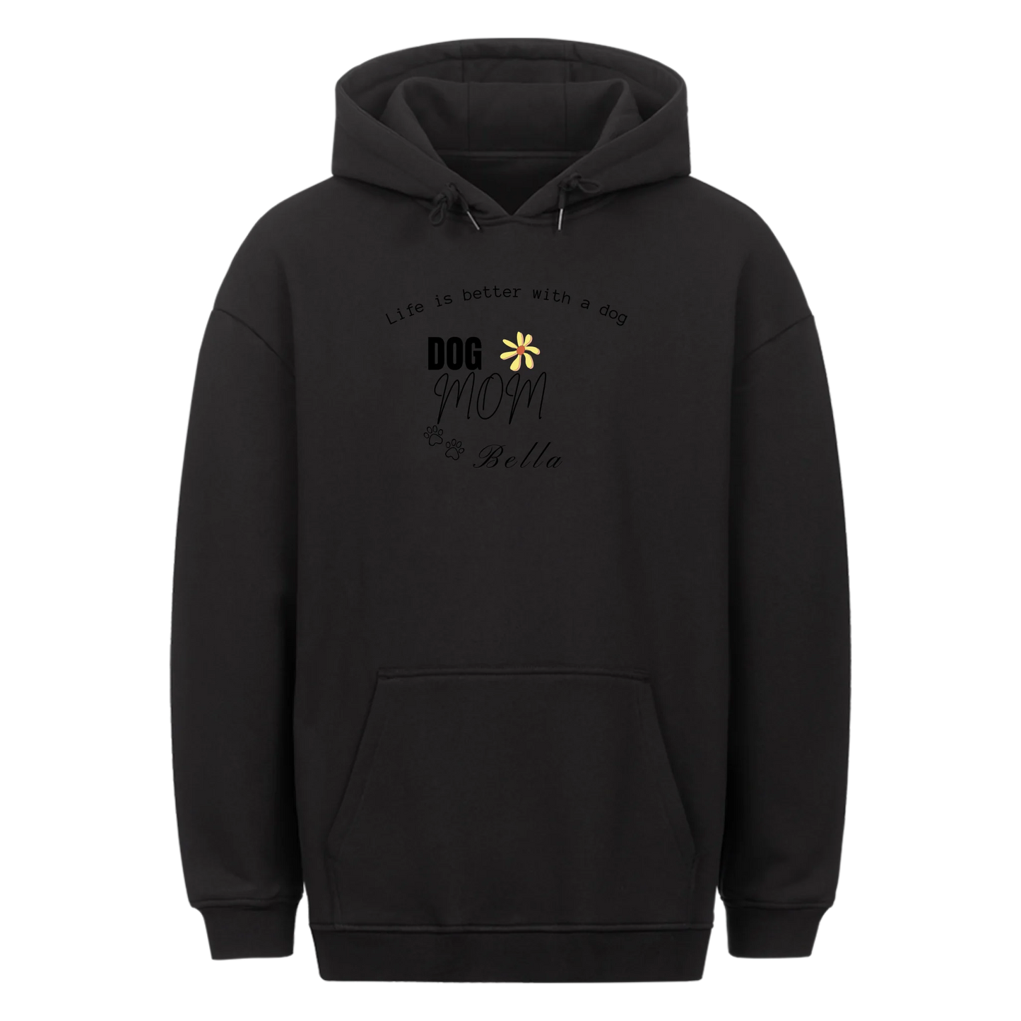 Personalisierter Hunde Hoodie-Dein Hund im Mittelpunkt