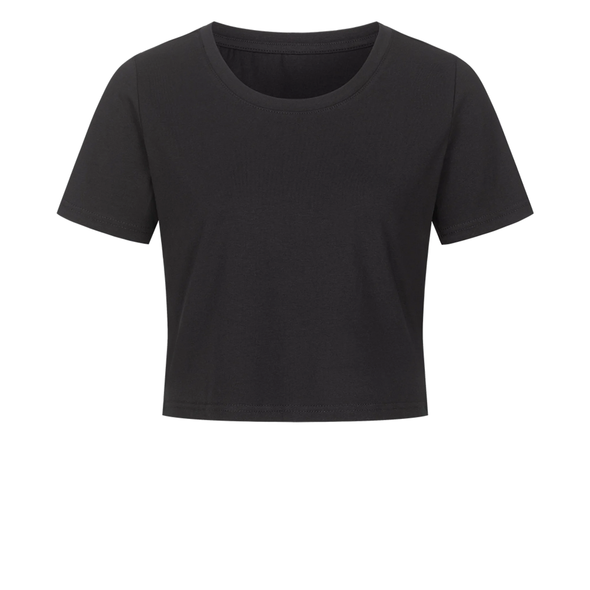 Damen-Crop-Top personalisiert – Dein Hund & Name