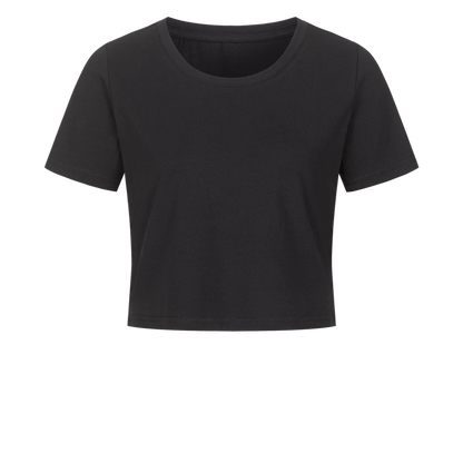 Damen-Crop-Top personalisiert – Dein Hund & Name