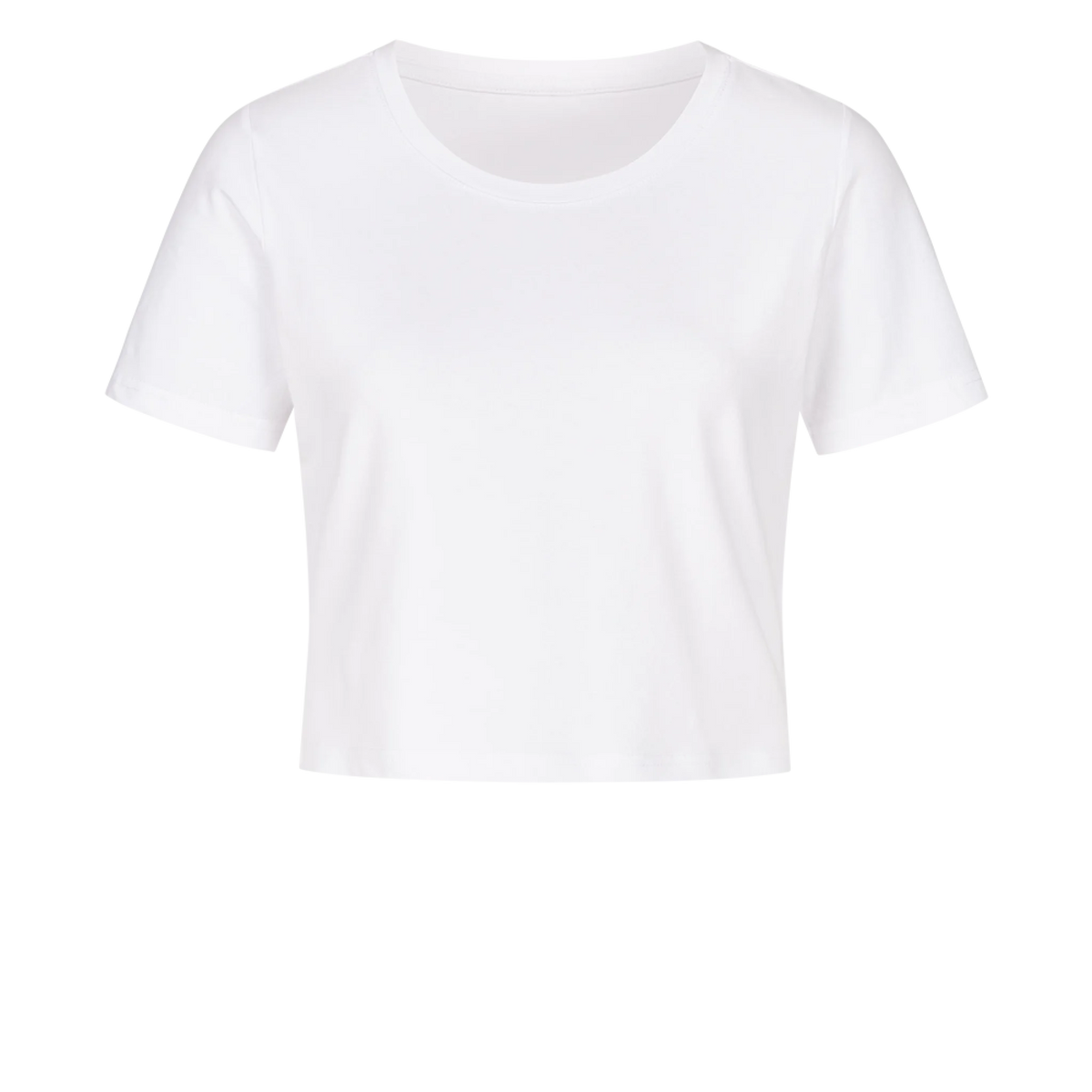 Damen-Crop-Top personalisiert – Dein Hund & Name