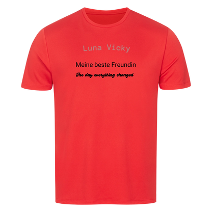 Personalisiertes T-Shirt mit Name, Datum & Wunschtext
